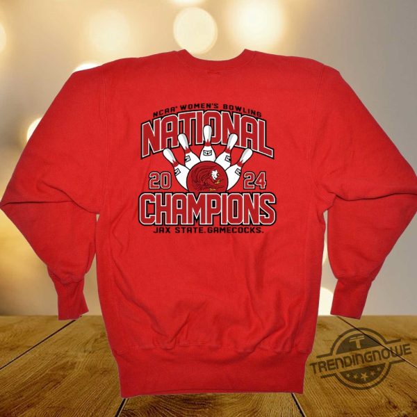 Bowling National Champions Shirt Jacksonville State Gamecocks 2024 Ncaa Bowling National Champions Shirt trendingnowe 2