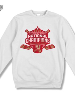 Denver Pioneers 2024 Ncaa Mens Hockey National Champions Line Change T Shirt Unique Ncaa Mens Hockey Champions Shirt revetee 4