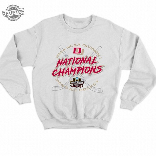 Denver Pioneers Champion 2024 Ice Hockey National Champions Locker Room Shirt Unique revetee 4