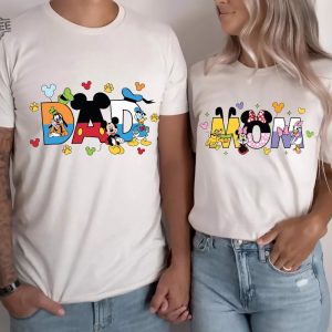Disney Mom Shirt Disney Dad Shirt Disney Mama Shirt Fathers Day Shirt Disney Mothers Shirt Mom Gift Shirt Unique revetee 2