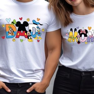 Disney Mom Shirt Disney Dad Shirt Disney Mama Shirt Fathers Day Shirt Disney Mothers Shirt Mom Gift Shirt Unique revetee 5