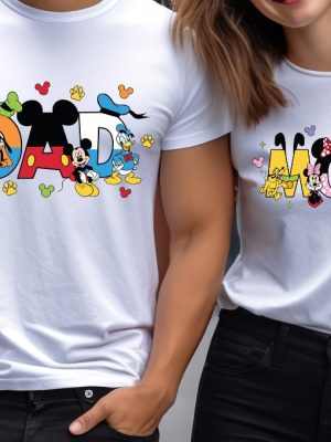 Disney Mom Shirt Disney Dad Shirt Disney Mama Shirt Fathers Day Shirt Disney Mothers Shirt Mom Gift Shirt Unique revetee 5