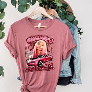 Nicki Minaj Shirt Nicki Minaj Vintage Shirt Pink Friday 2 Airbrush Nicki Minaj Shirt Nicki Minaj Funny Shirt Nicki Minaj Merch revetee 3