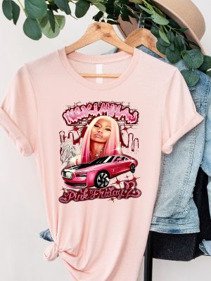 Nicki Minaj Shirt Nicki Minaj Vintage Shirt Pink Friday 2 Airbrush Nicki Minaj Shirt Nicki Minaj Funny Shirt Nicki Minaj Merch revetee 4