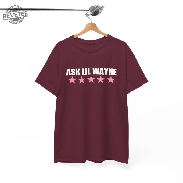 Ask Lil Wayne T Shirt Nicki Shirt World Tour Vintage Tee Shirt Personalized Gift For Women Nicki Minaj Merch revetee 1