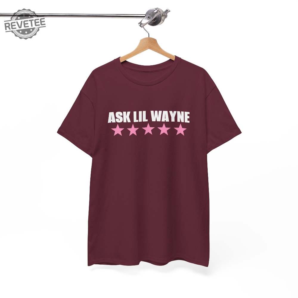 Ask Lil Wayne T Shirt Nicki Shirt World Tour Vintage Tee Shirt Personalized Gift For Women Nicki Minaj Merch
