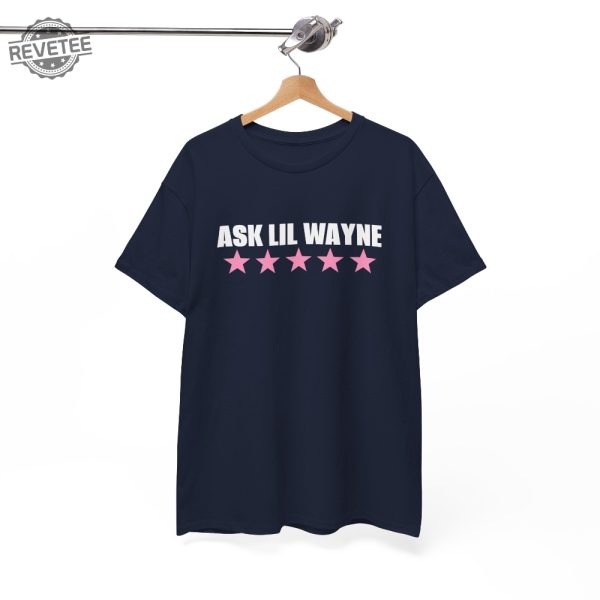 Ask Lil Wayne T Shirt Nicki Shirt World Tour Vintage Tee Shirt Personalized Gift For Women Nicki Minaj Merch revetee 3