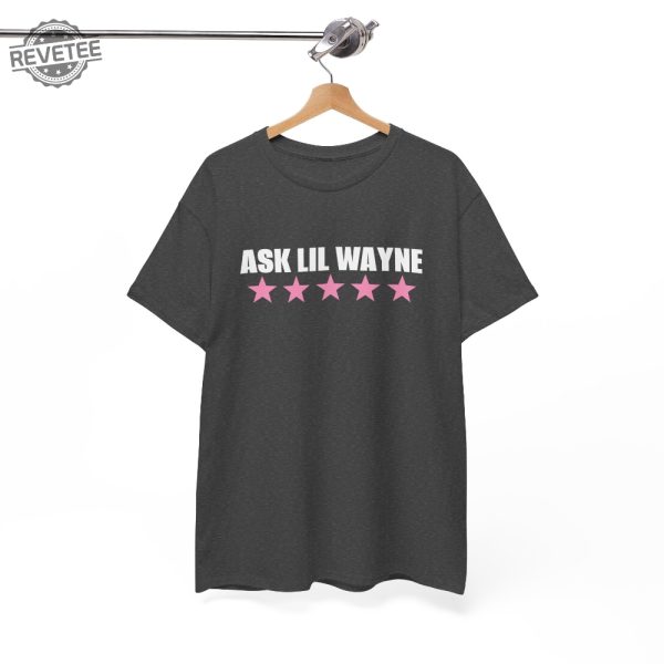 Ask Lil Wayne T Shirt Nicki Shirt World Tour Vintage Tee Shirt Personalized Gift For Women Nicki Minaj Merch revetee 4
