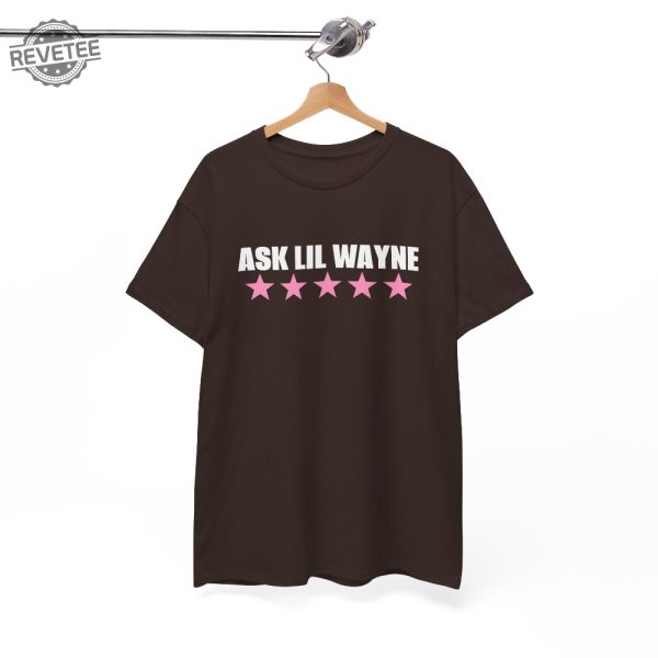 Ask Lil Wayne T Shirt Nicki Shirt World Tour Vintage Tee Shirt Personalized Gift For Women Nicki Minaj Merch revetee 5