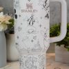 Princess Disney Stanley Cup Disney Characters Engraved Stanley Tumbler Gift For Fan trendingnowe 4