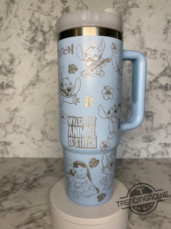 Stitch Stanley Cup V2 Disney Engraved Stanley Tumbler Gift For Fan trendingnowe 1
