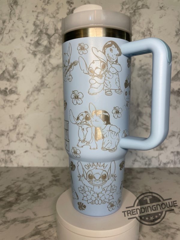 Stitch Stanley Cup V2 Disney Engraved Stanley Tumbler Gift For Fan trendingnowe 3