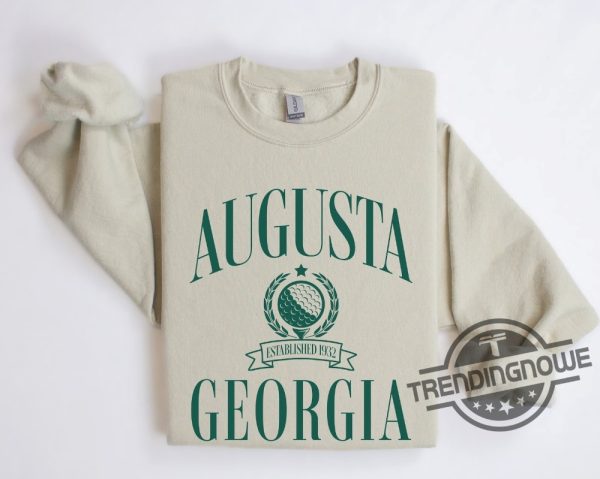 Augusta Georgia Crewneck Sweatshirt Vintage Style Golf Pullover National Golf Club Top Shirt Golf Lover Gift The Masters Golf Shirt trendingnowe 3