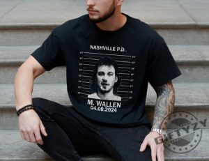 Wallen Mugshot Vintage Shirt Wallen Leave Them Broadway Chairs Alone Hoodie Wallen Tshirt Broadway Chairs Alone Sweatshirt Wallen Funny Meme Gift giftyzy 4