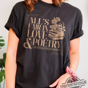 Alls Fair In Love And Poetry Shirt The Tortured Poets Department New Album T Shirt Graphic Tee Swiftie Merch Eras Tour Shirt trendingnowe 1