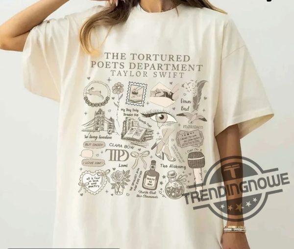 The Tortured Poet Department Tracklist Shirt Taylor Ttpd T Shirt Swift New Album Shirt Taylor New Album Ttpd Things Shirt trendingnowe 1
