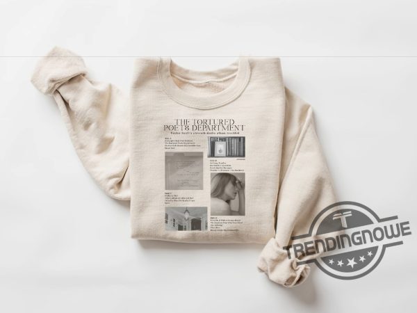 The Tortured Poets Department Shirt Taylor Swift New Album Sweatshirt Gift For Swiftie Fan Ts New Album Shirt Ttpd Merch trendingnowe 3