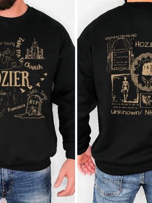 Green Hozier Unreal Unearth List 2023 Music Concert Gift For Hozier Fan Hozier Fan Gift Sirius Black Shirt Unique revetee 2