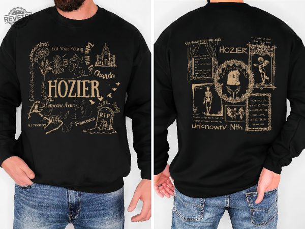 Green Hozier Unreal Unearth List 2023 Music Concert Gift For Hozier Fan Hozier Fan Gift Sirius Black Shirt Unique revetee 2