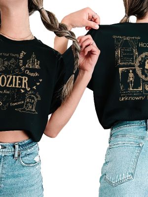 Green Hozier Unreal Unearth List 2023 Music Concert Gift For Hozier Fan Hozier Fan Gift Sirius Black Shirt Unique revetee 3