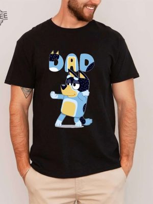 Bluey Bandit Dad Shirt Bluey Dad Shirt Bluey Family Shirt Bluey Shirt Bluey Bingo Family Shirt Cool Dad Club Shirt Dad Birthday Gift Unique revetee 2