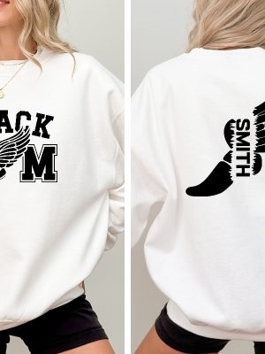 Custom Track Mom Sweatshirt Personalized Track And Field Mom Shirt Track Mama Shirt Custom Track And Field Unique revetee 3