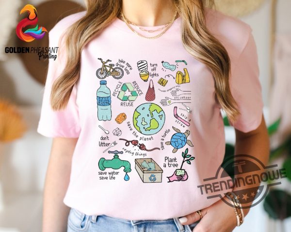 Save The Planet Shirt Earth Day Shirt Earth Lover Shirt Enviromental Shirt Recycle Shirt Global Warming Shirt Earth Awareness Sweater trendingnowe 4