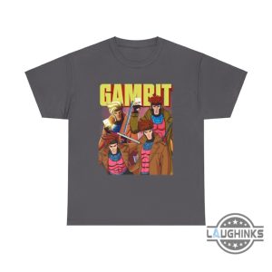 gambit shirt x men gambit marvel comics t shirt sweatshirt hoodie mens womens kids xmen 97 vintage tee gambit rock tshirt laughinks 3