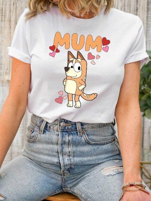 Bluey Family Mum Dog Birthday Party Shirt Disney Shirt Chili Shirt Family Shirt Chilli Mum Shirt Disney Gift Tee revetee 3