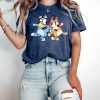 Bluey Shirt Bandit And Chilli Shirt Blue Dog Characters Disney Shirt Family Shirt Bandit Shirt Cute Bluey Shirt revetee 1