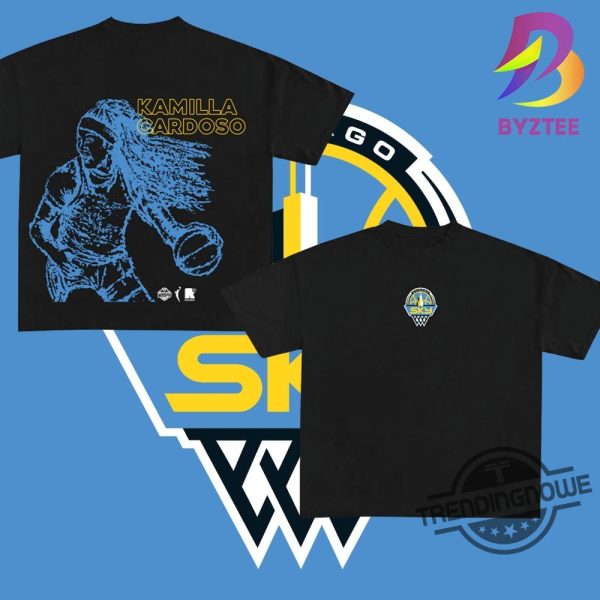 Round 21 Kamilla Cardoso Chicago Sky WNBA 2024 Shirt