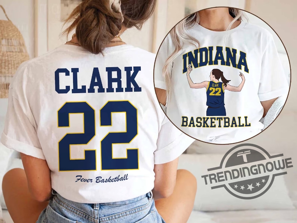 Caitlin Clark Number 22 Indiana Fever Shirt Basketball Clark Goat Shirt Wnba Draft Shirt Fever Basketball Fan T Shirt Clark 22 Tee