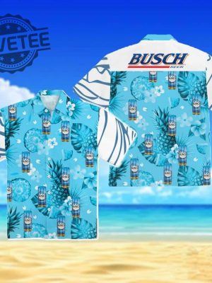 Busch Latte Hawaiian Shirt Unique revetee 3