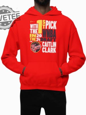 Indiana Fever Caitlin Clark Draft Night T Shirt Unique Indiana Fever Caitlin Clark Draft Night Hoodie revetee 3