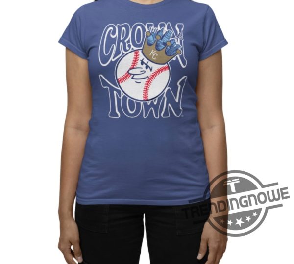 Kc Royals Bring Out The Blue Crown Town Shirt 2024 Giveaway trendingnowe 1