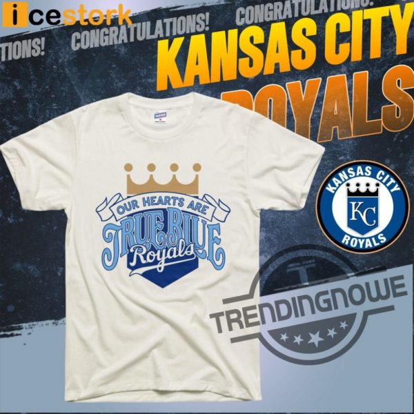 Kc Royals Bring Out The Blue Our Hearts Are True Blue Royals Shirt Giveaway 2024 trendingnowe 1