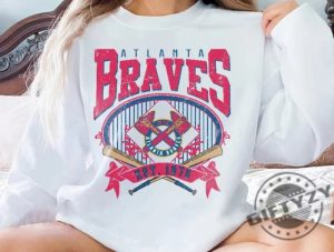 Vintage Mlb 90S Bootleg Atlanta Shirt Atlanta Baseball Hoodie Vintage Baseball Fan Sweatshirt Braves Tshirt Baseball Unisex Shirt giftyzy 3