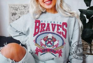 Vintage Mlb 90S Bootleg Atlanta Shirt Atlanta Baseball Hoodie Vintage Baseball Fan Sweatshirt Braves Tshirt Baseball Unisex Shirt giftyzy 4