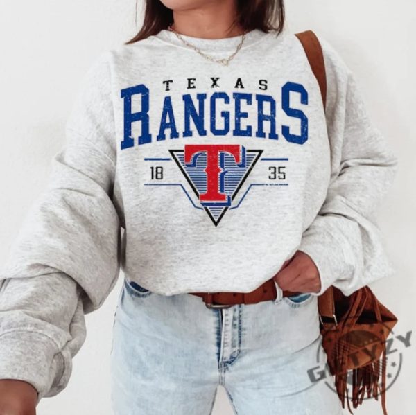 Vintage Mlb 90S Bootleg Texas Shirt Texas Baseball Hoodie Vintage Baseball Fan Sweatshirt Rangers Tshirt Baseball Unisex Shirt giftyzy 5