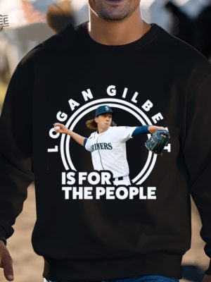 Justin Novak Logan Gilbert Is For The People T Shirt Unique Justin Novak Logan Gilbert Is For The People Hoodie revetee 3