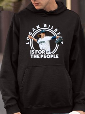 Justin Novak Logan Gilbert Is For The People T Shirt Unique Justin Novak Logan Gilbert Is For The People Hoodie revetee 4