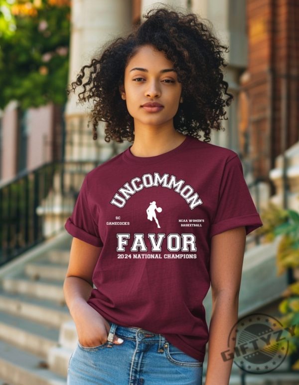 Uncommon Favor Womens Ncaa Basketball Shirt Gift For Athlete South Carolina Gamecocks Merch giftyzy 1