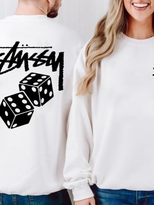 Stussy Dice Shirt Beefyt Lucky Dices Shirt Poker Inspiration Shirt Unisex Tee Sweatshirt Hoodie Casino Dices For Fun Unique revetee 2