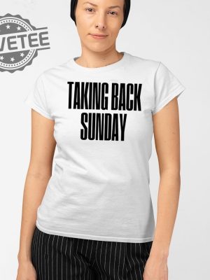 Taking Back Sunday Text T Shirt Unique Taking Back Sunday Text Hoodie Taking Back Sunday Text Sweatshirt revetee 2