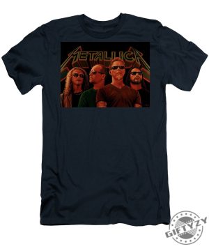 Metallica Painting Tshirt giftyzy 1 1