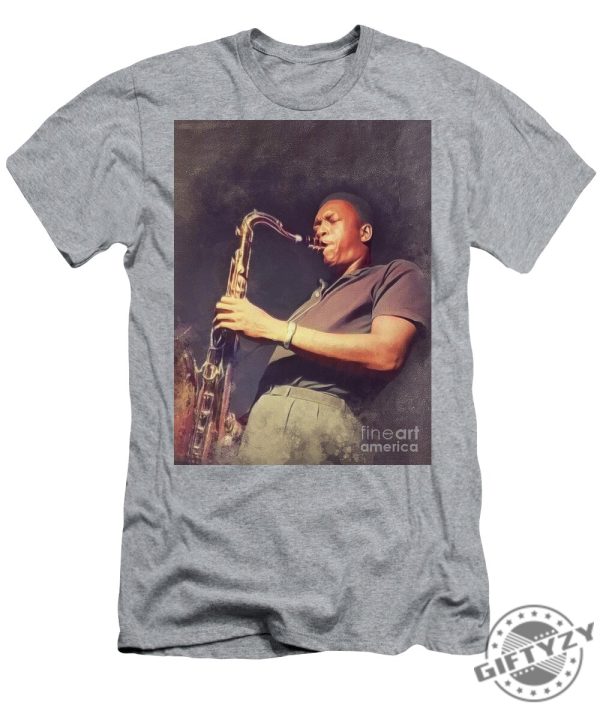 John Coltrane Music Legend Tshirt giftyzy 1