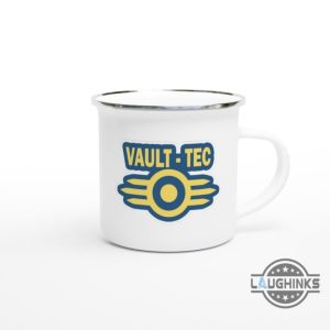 vault tec coffee mug fallout coffee mug fallout tv show enamel camping mugs fallout 3 4 new vegas coffee mug laughinks 6