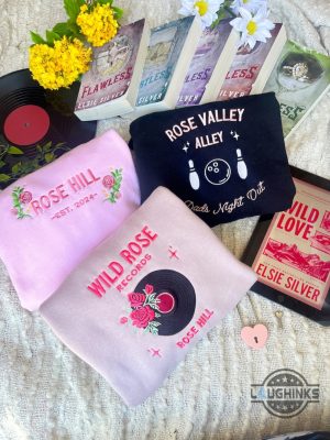 wild love t shirt sweatshirt hoodie elsie silver wild love series embroidered tshirt gift for book lovers rose valley alley rose hill shirts laughinks 2