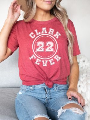 Clark Fever 22 Jersey Shirt Womens Basketball Unisex Tshirt Adult Indiana Fan Tee Unique revetee 2