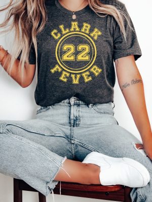 Clark Fever 22 Jersey Shirt Womens Basketball Unisex Tshirt Adult Indiana Fan Tee Unique revetee 3